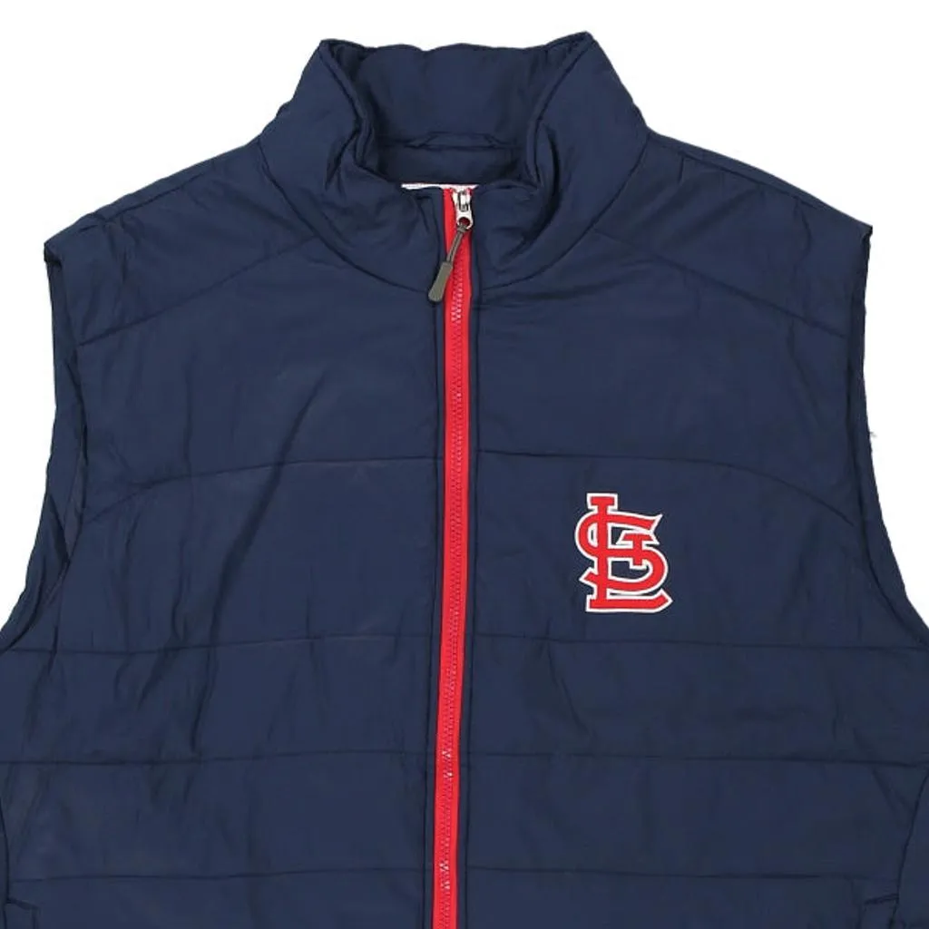 St.Louis Cardinals Carl Banks MLB Gilet - 2XL Navy Polyester Blend