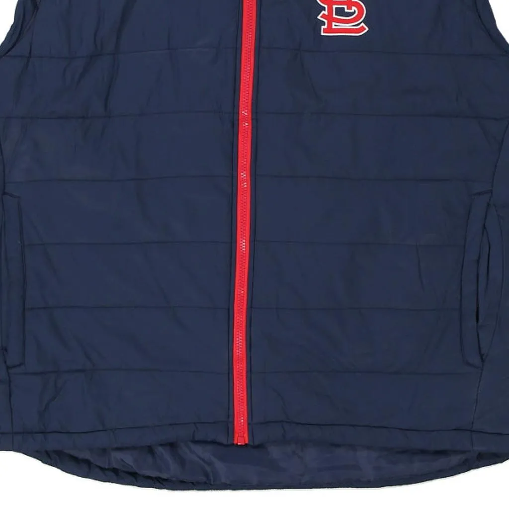 St.Louis Cardinals Carl Banks MLB Gilet - 2XL Navy Polyester Blend