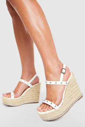 Stud Detail 2 Part Wedges