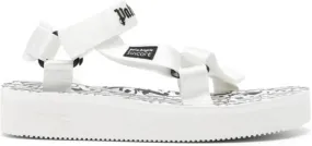 Suicoke x Palm Angels Depa logo-print sandals White