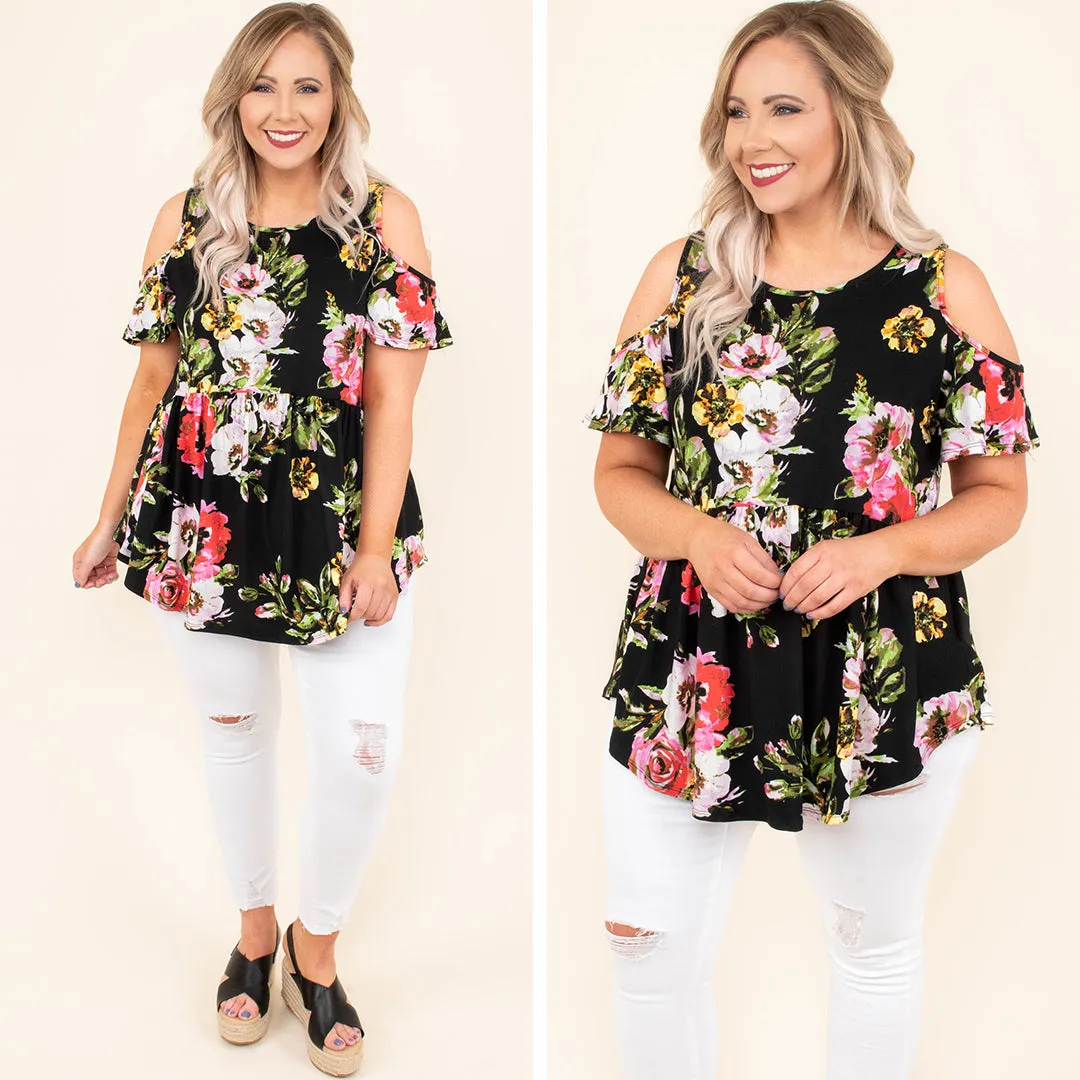 Sway The Night Away Top, Black