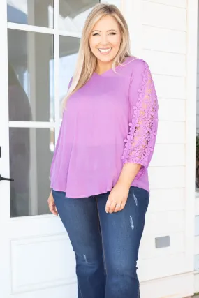 Sweetest Encounter Top, Violet