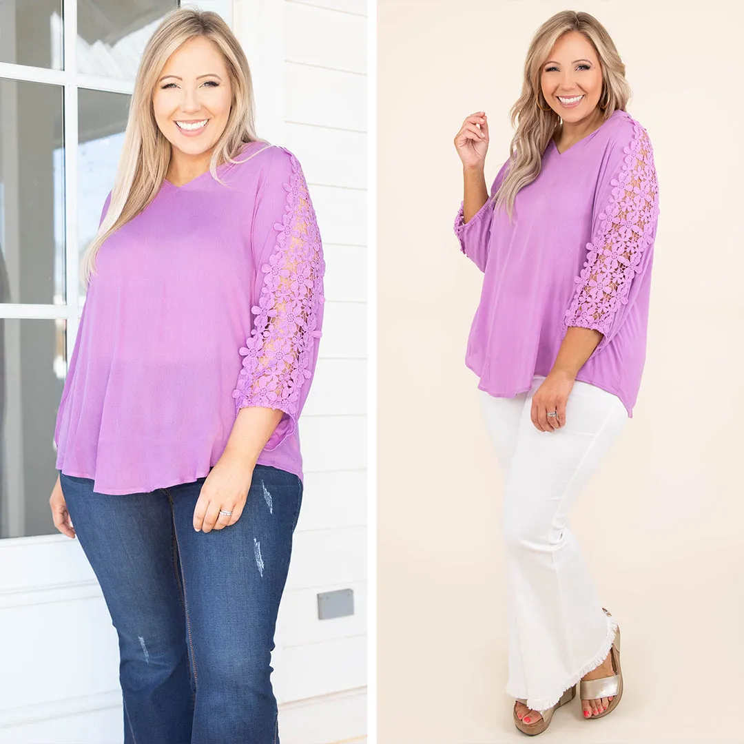 Sweetest Encounter Top, Violet