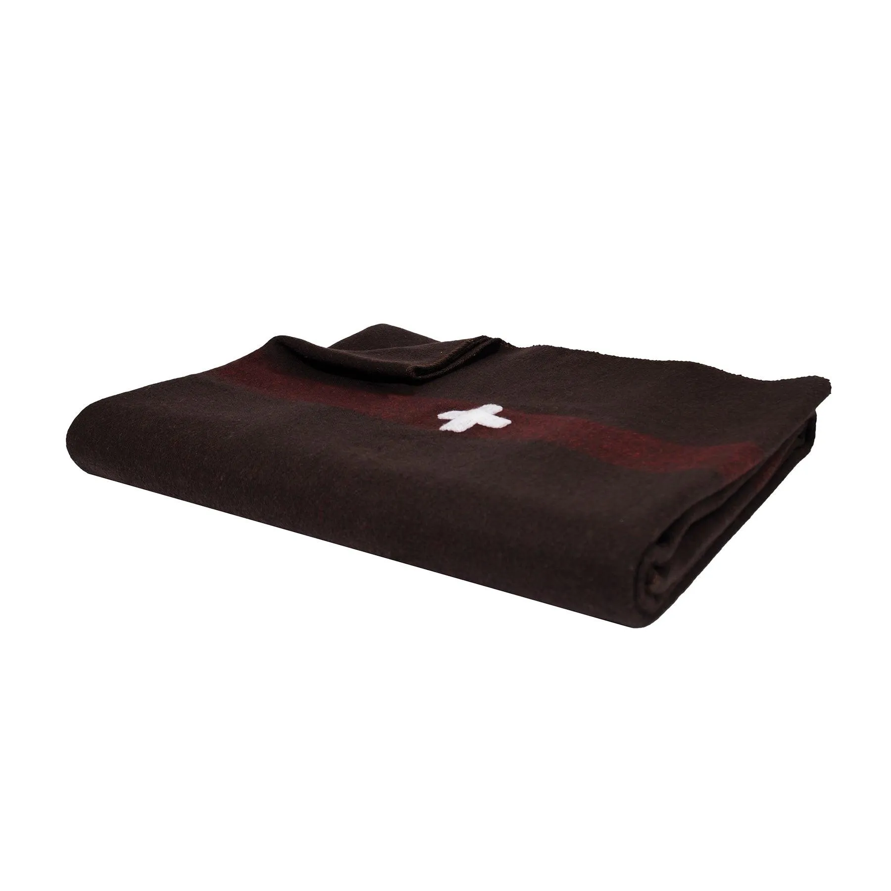 Swiss Army Wool Blanket With Cross