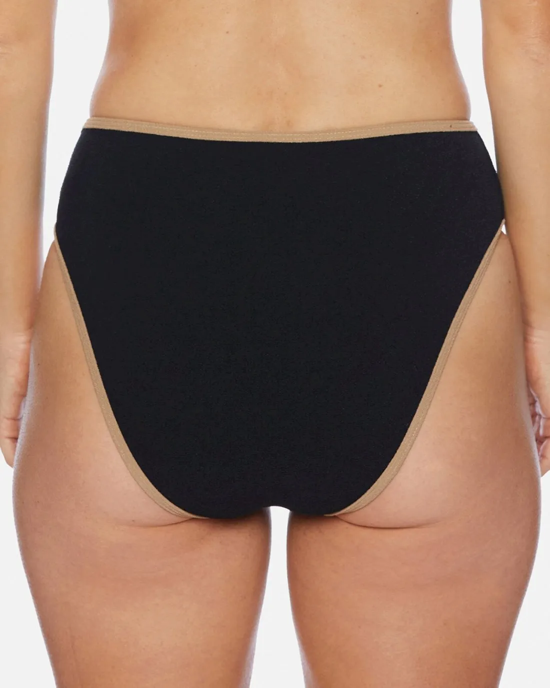 Tactile Cashmere High Waist Swim Bottom