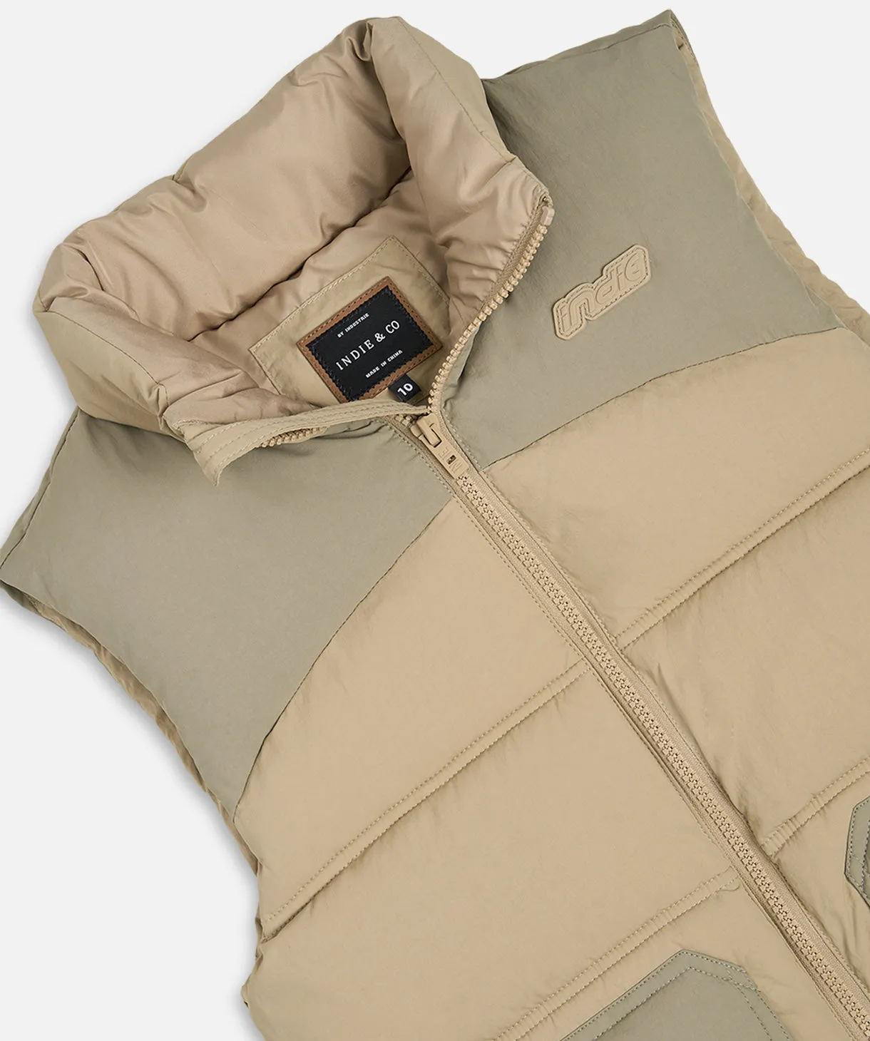 The Burbank Puffer Vest - Laurel