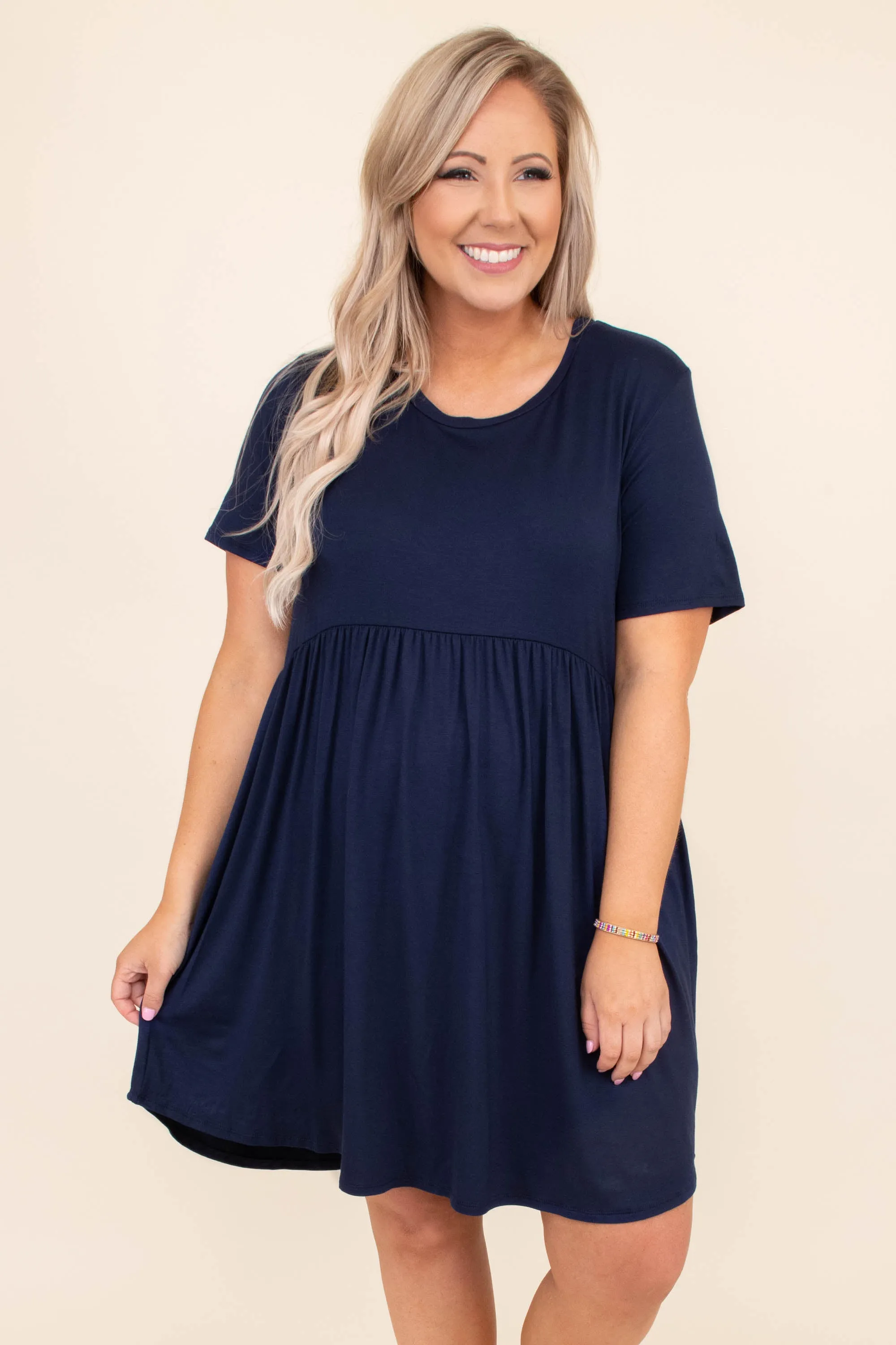 The Sawyer Dress, Navy