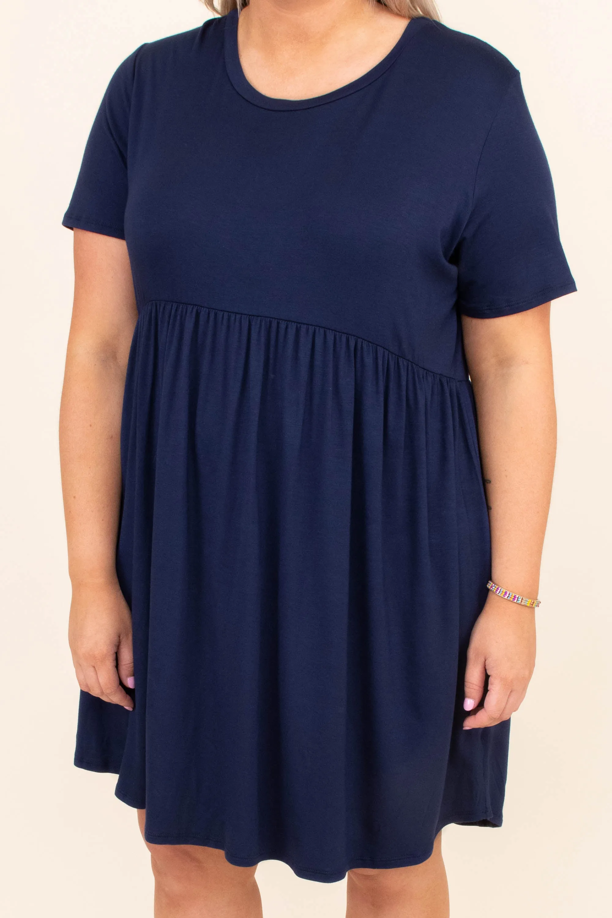 The Sawyer Dress, Navy