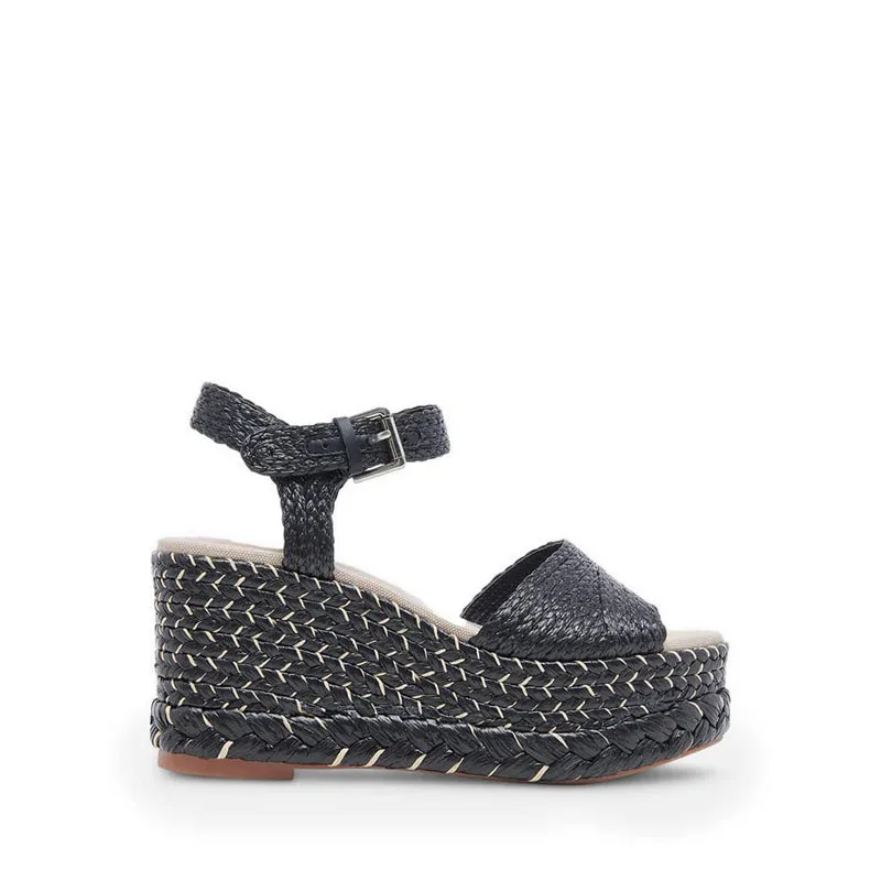 Tiago Wedges- Black