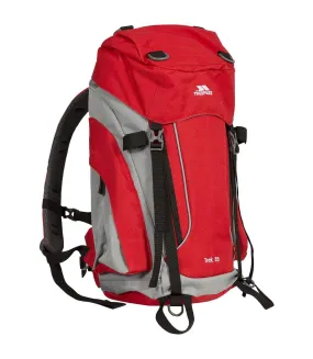 Trespass Trek 33 Rucksack/Backpack (33 Litres) (Red Tone) (One Size) - UTTP363