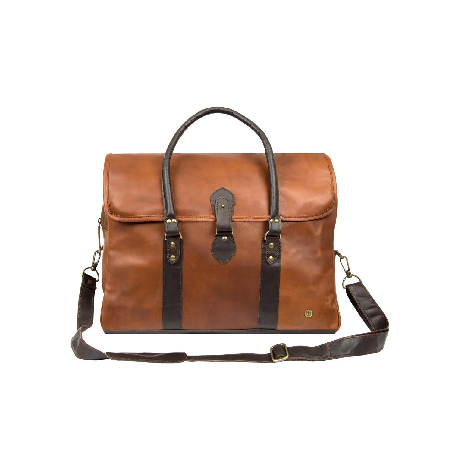 Two-Tone Strapped Weekender