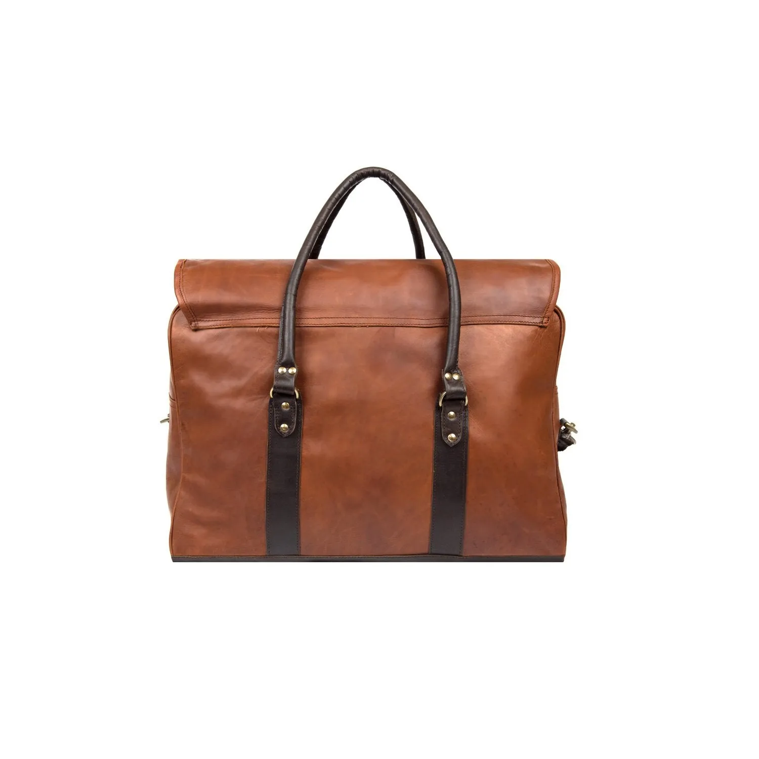 Two-Tone Strapped Weekender