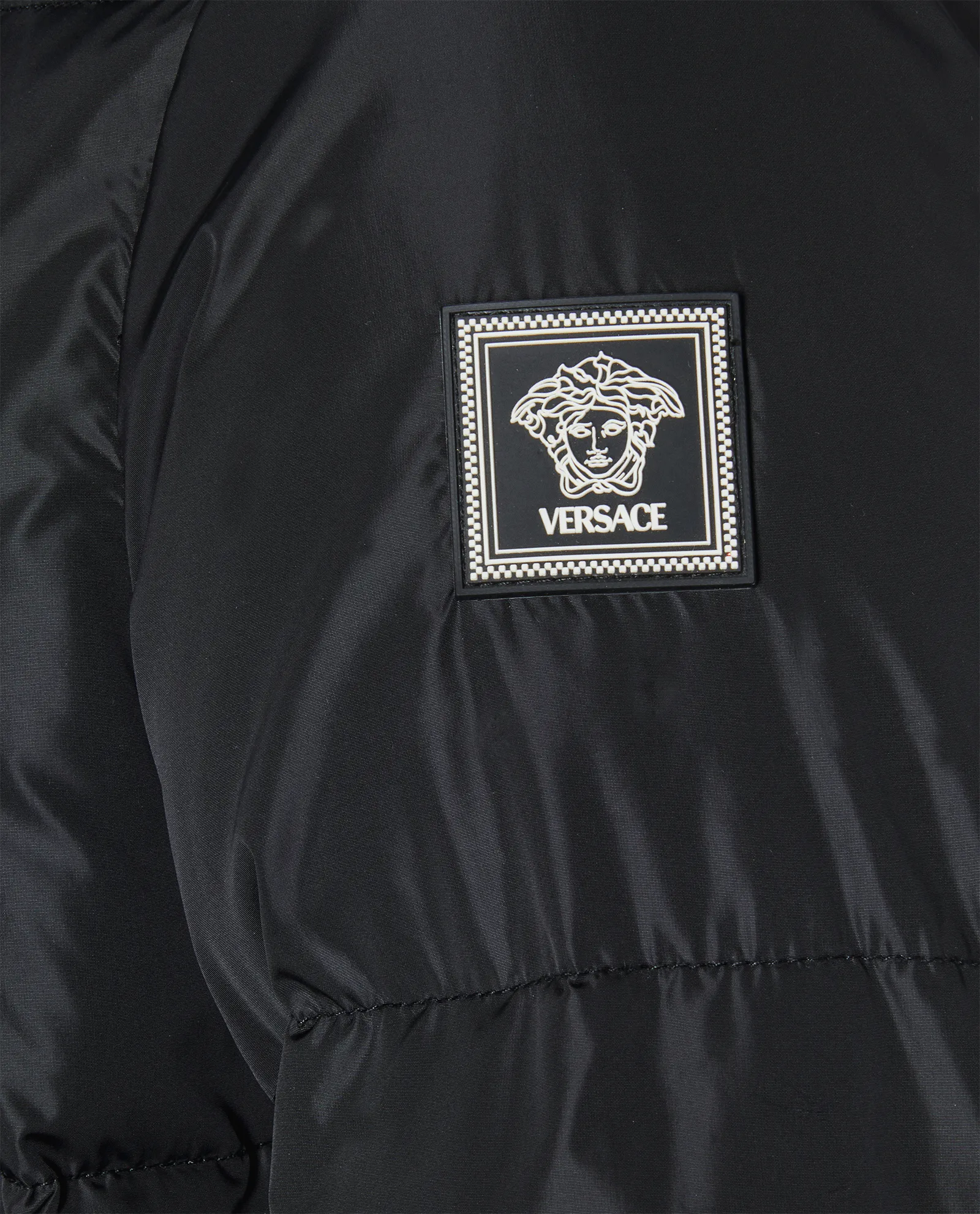 Versace Hooded Puffer Jacket