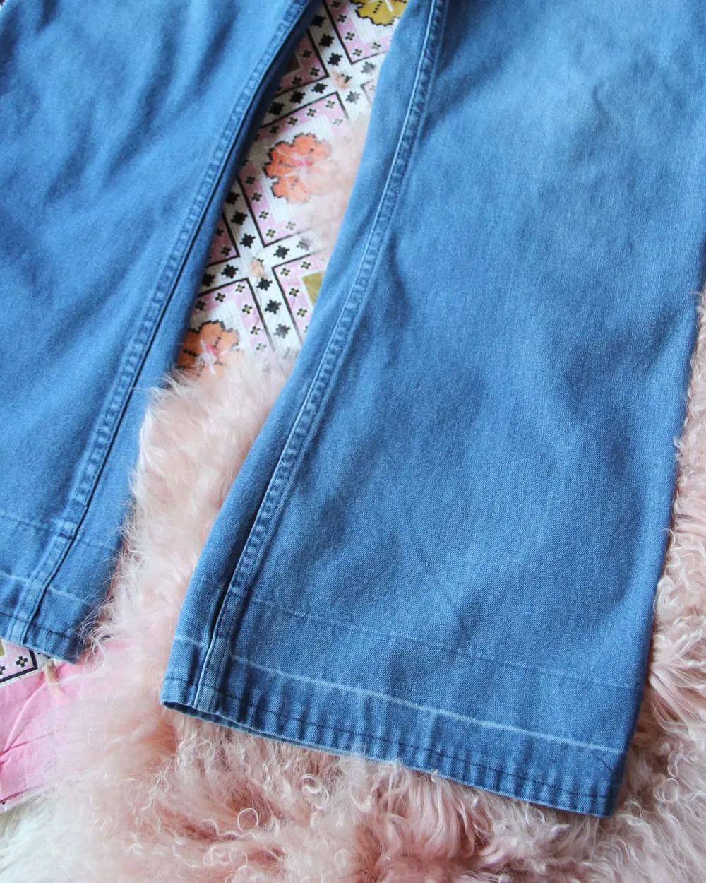 Vintage Quilted Heart Jeans