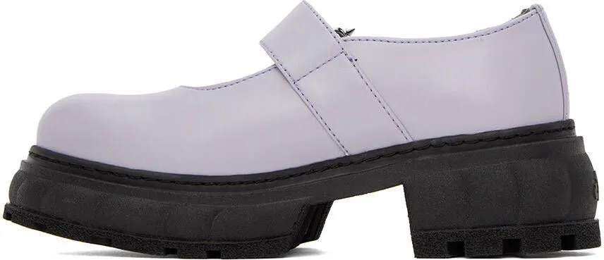 Virón Purple Impulse Mary Jane Oxfords