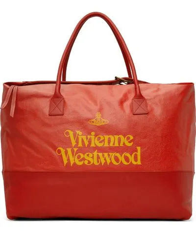 Vivienne Westwood Red Sid Weekender Duffle Bag