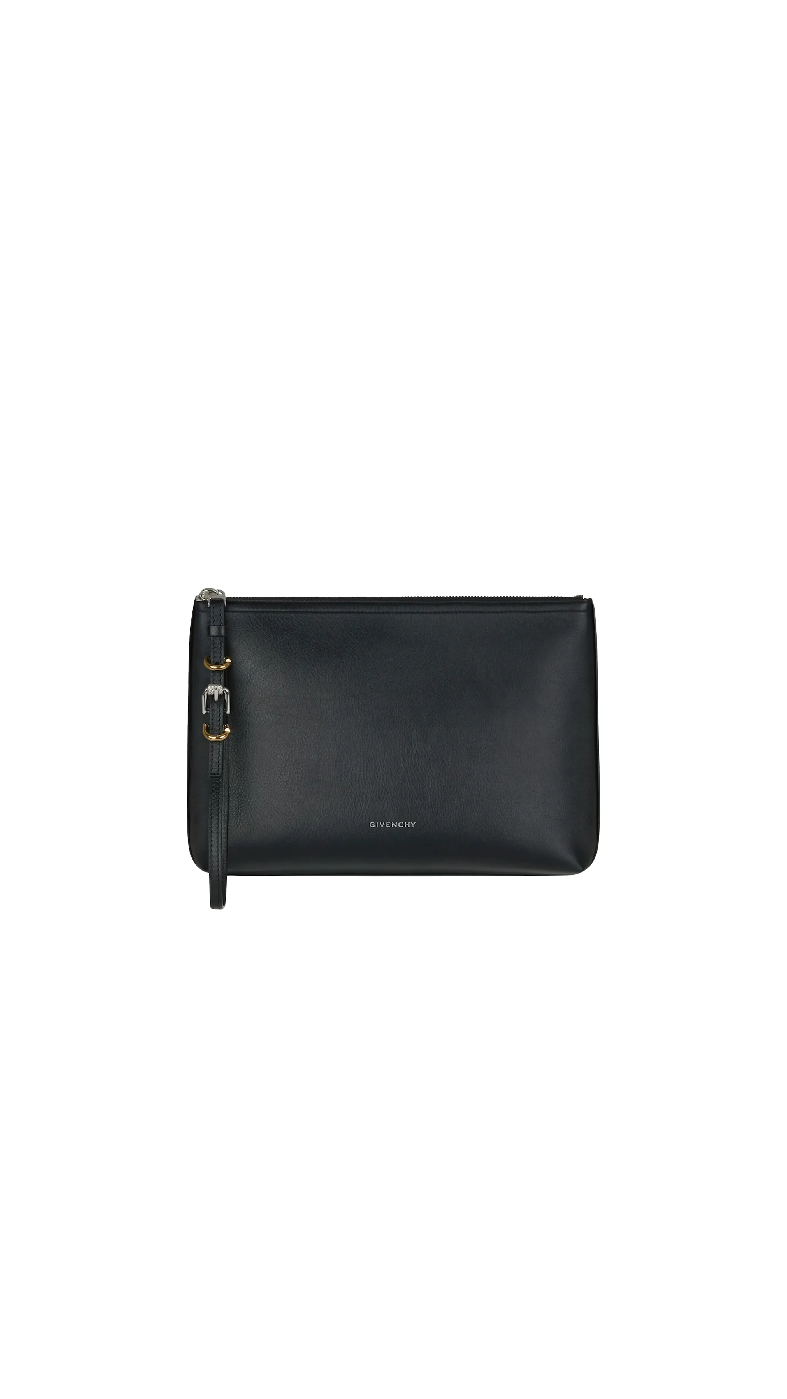 Voyou Pouch In Leather - Black