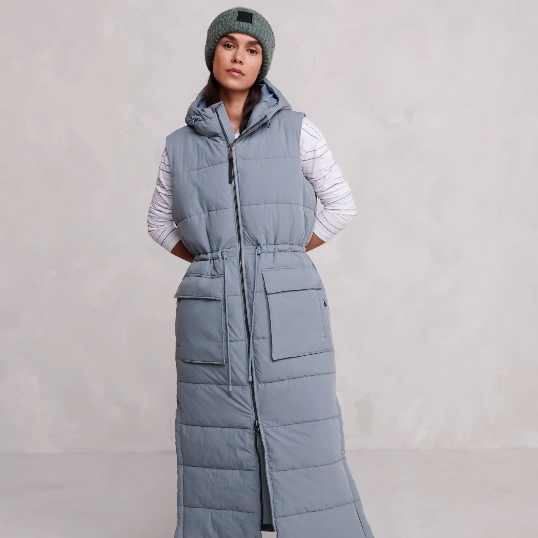 Welham Womens Gilet - Mist Grey