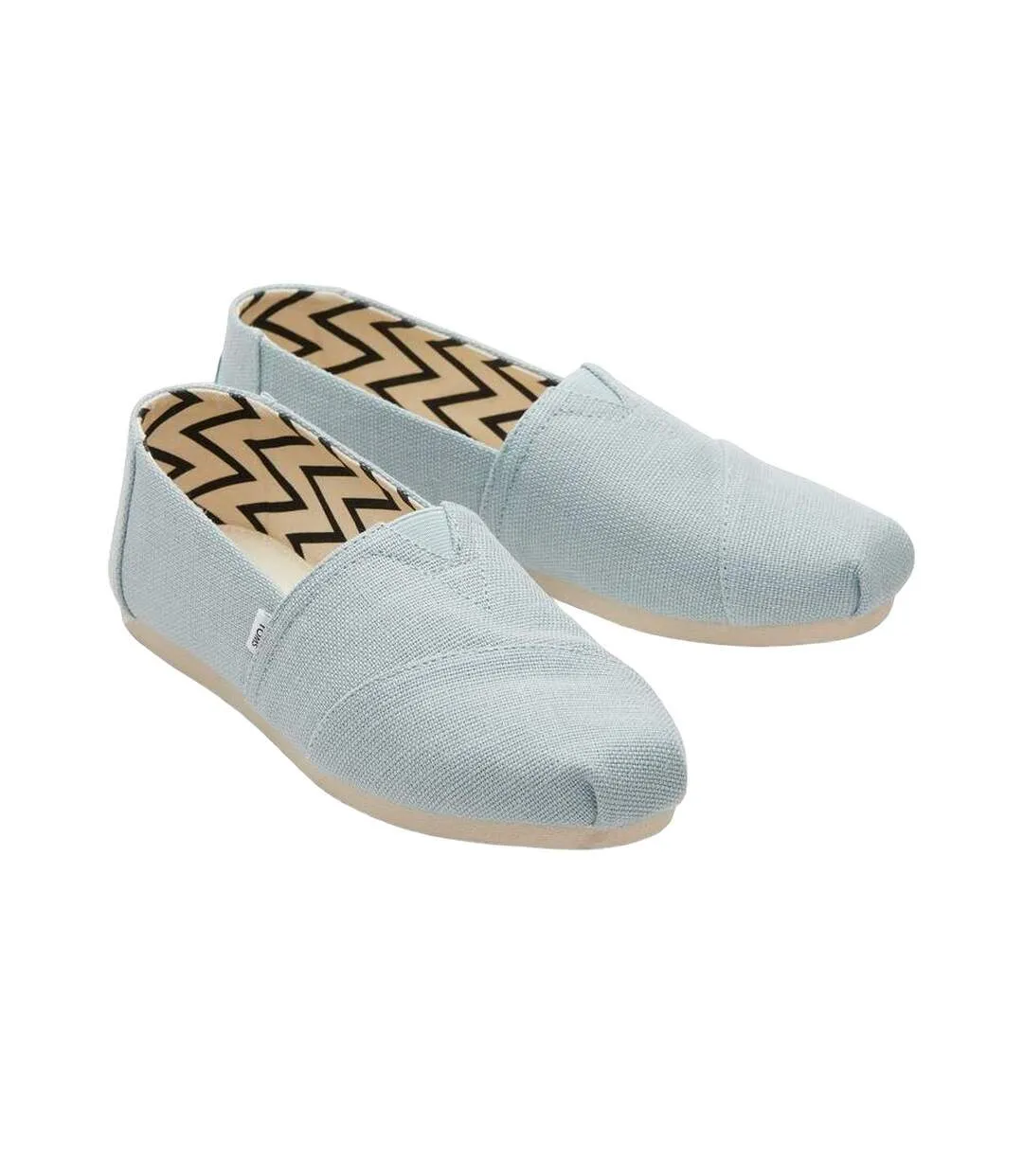 Womens/ladies alpargata heritage espadrilles light mint Toms