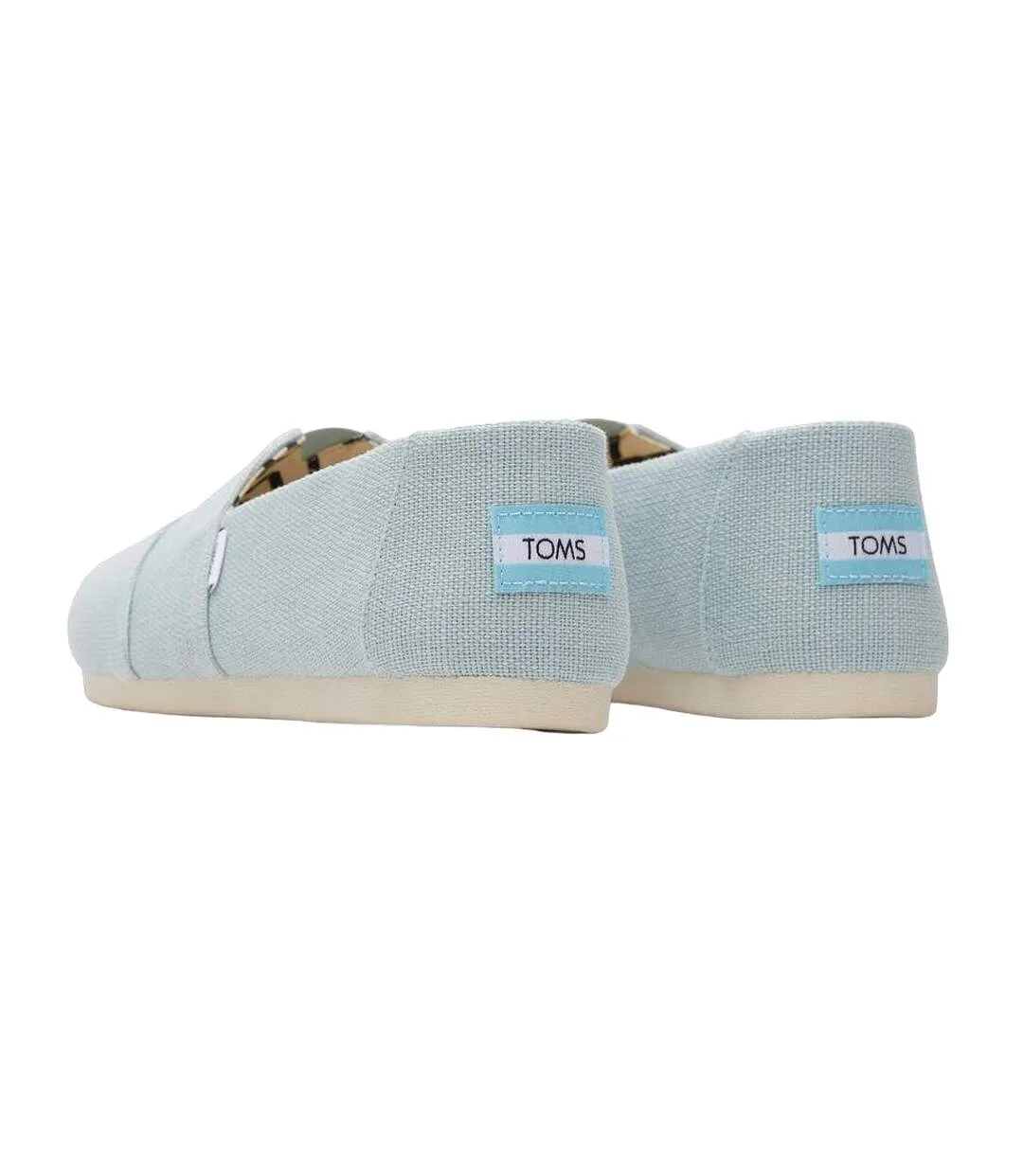 Womens/ladies alpargata heritage espadrilles light mint Toms