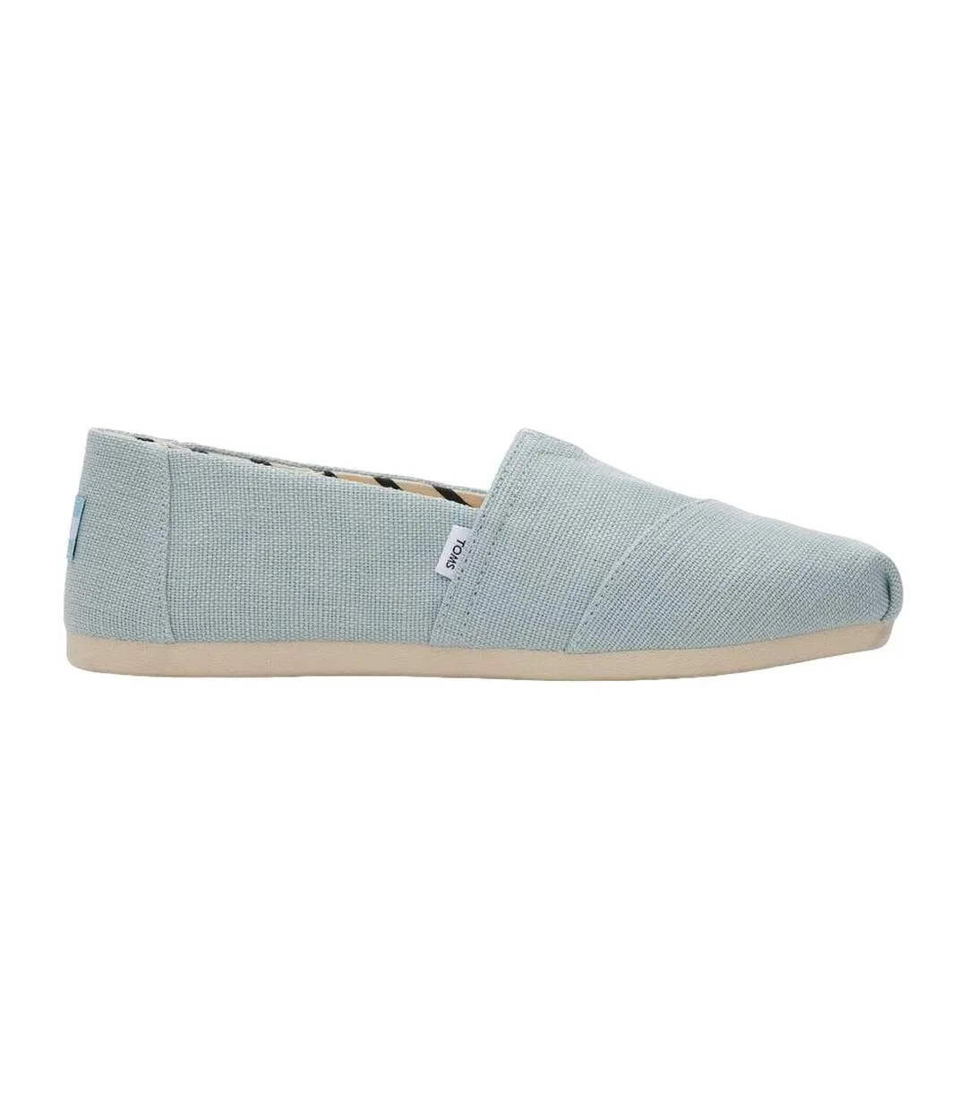 Womens/ladies alpargata heritage espadrilles light mint Toms