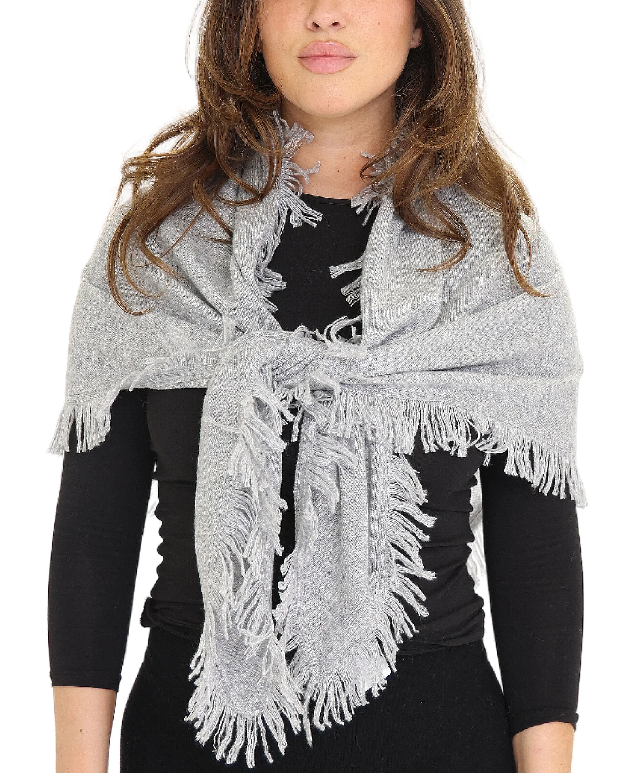 Wool & Cashmere Blend Wrap