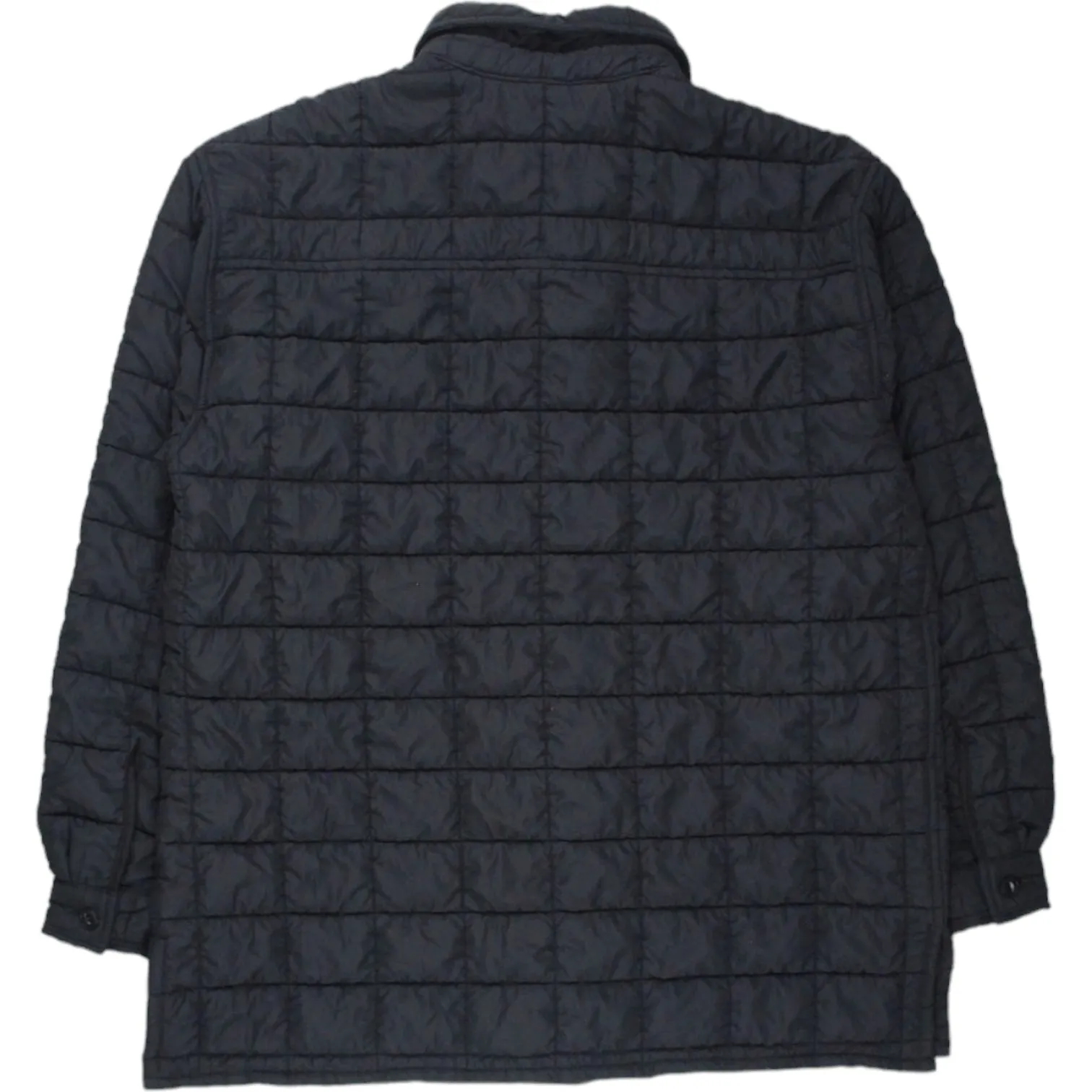 YMC Black Quilted Mitchum Overshirt